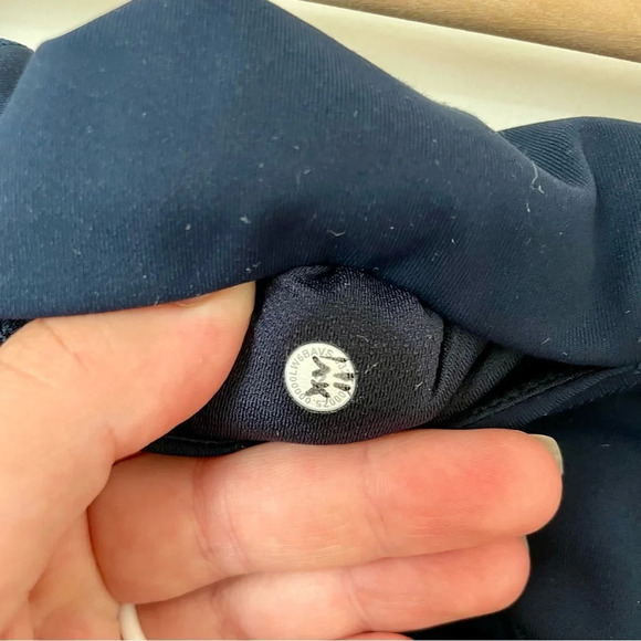 Lululemon 2020 Pace Rival High-Rise Crop 22" *No Zip True Navy - Picture 8 of 8